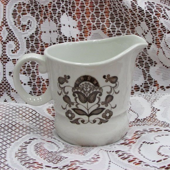 Wood & Sons WELLESLEY Creamer Cream Jug Vintage England Cottagecore - Picture 3 of 9